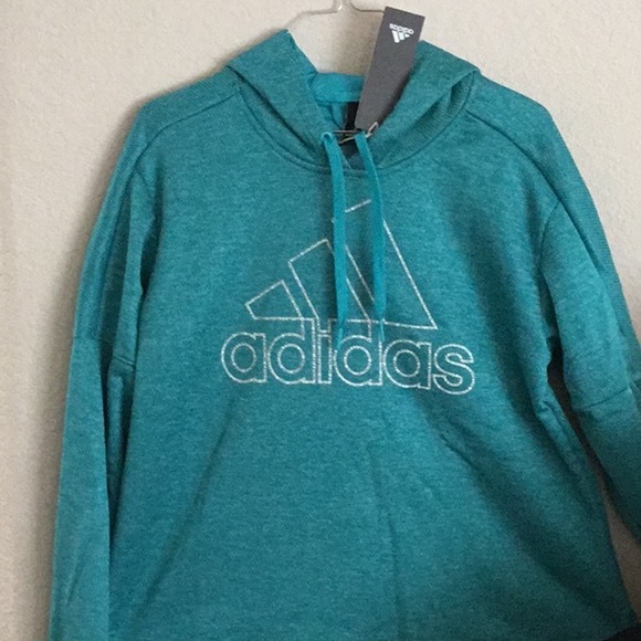 Women's Adidas Team Issue Bos Pullover Hoodie - Picture 9 of 9